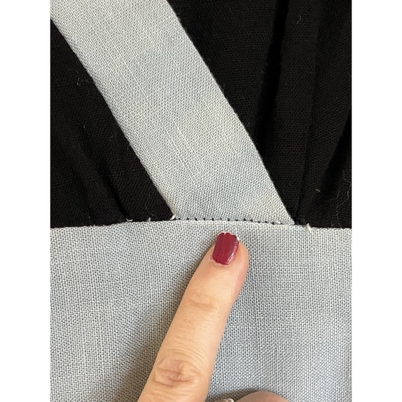 Vintage Alfred Shaheen Black Long Maxi Dress Asian Script Master Printer Sz XS/S - Picture 9 of 11